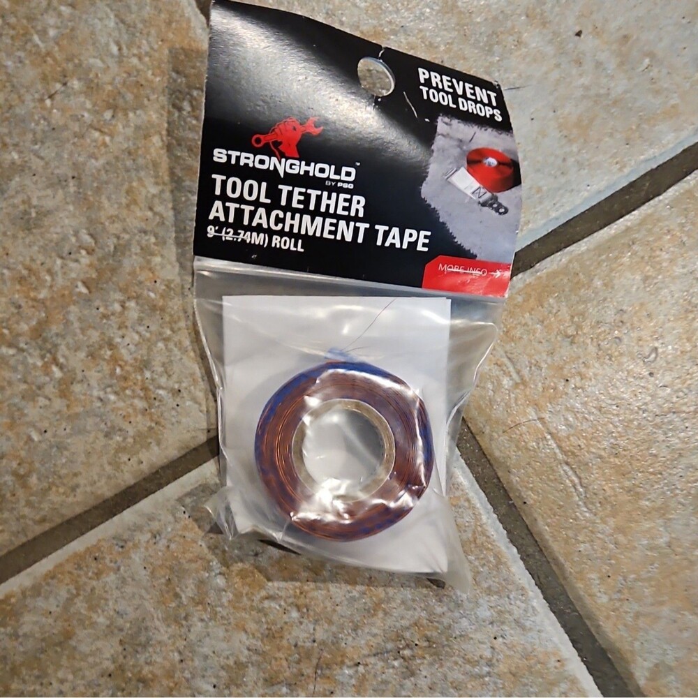 Stronghold by PSG Tool Tether Attachment Tape 9' Roll MOL9RFVO-R